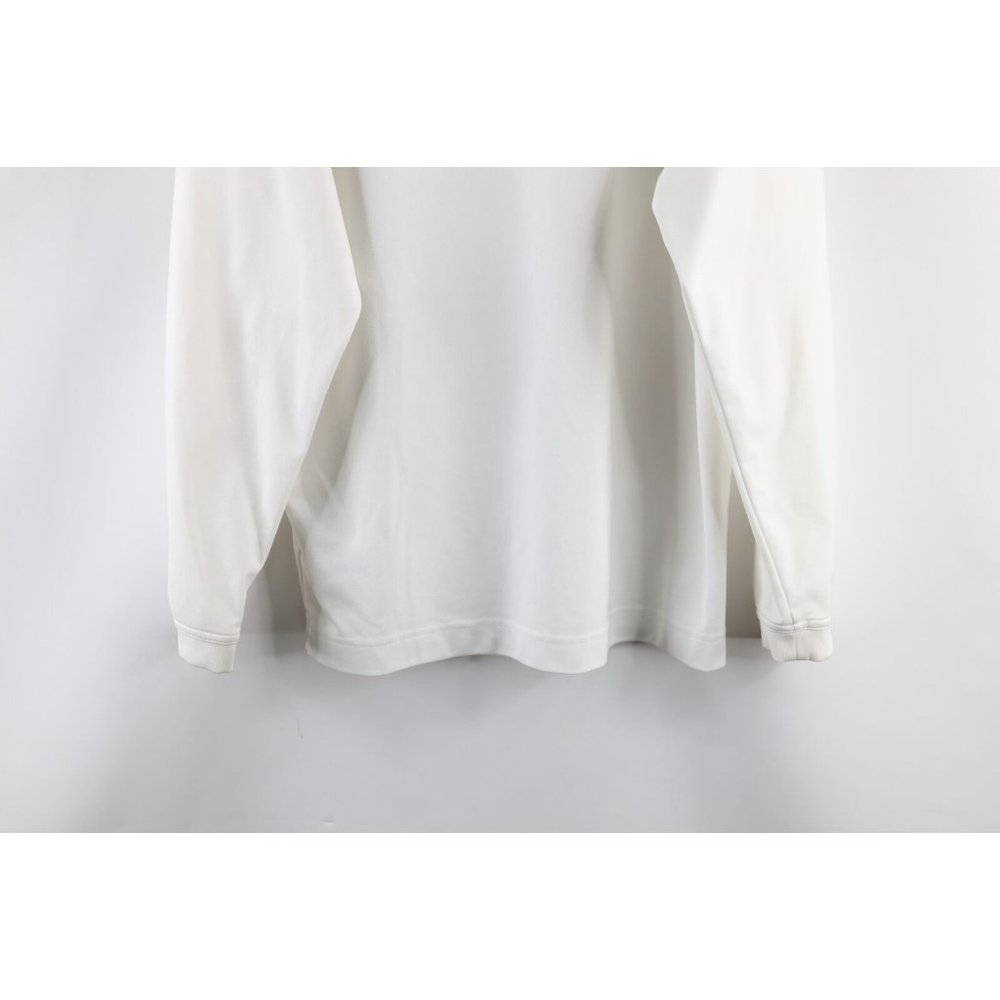 Nike Golf Mens Medium Travis Scott Mini Swoosh Mock Neck Long Sleeve Shirt White - Picture 8 of 8